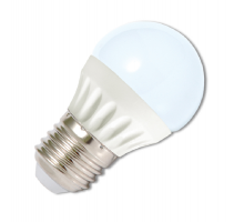 LED žárovka E27 G45 teplá bílá 5W 430Lm